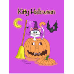 Kitty Halloween Acrylic Cut Outs