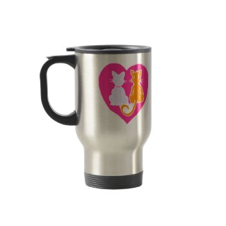 Kitty Hearts mug