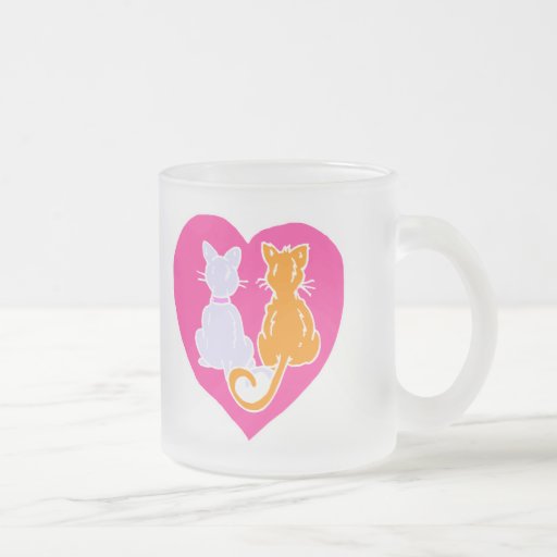 Kitty Hearts Mugs