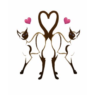 Kitty Hearts T-Shirt shirt