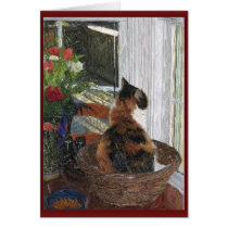 Kitty in a Basket cards
