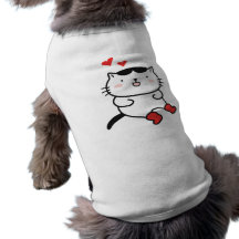 Kitty in Boots Dog Shirt