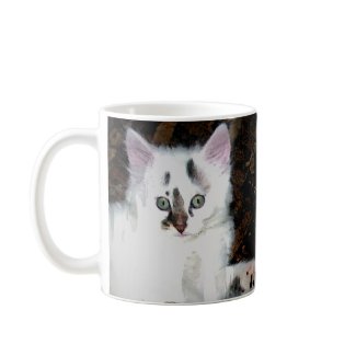 Kitty in Watercolor Mug mug
