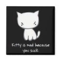 kitty is mad magnets