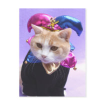 Kitty Jester postcards by myrtieshuman Kitty Jester postcards
