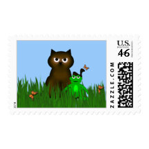 Kitty Kat Collection Postage Stamps