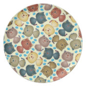 Kitty Kats Plate