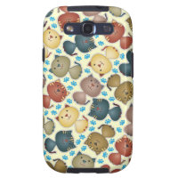 Kitty Kats Samsung Galaxy S Case Galaxy S3 Covers