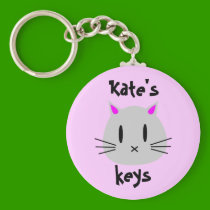 Kitty key chain keychains