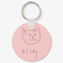 Kitty keychains by ObsceneName Kitty keychains