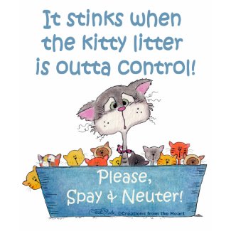 Kitty Litter Stinks shirt