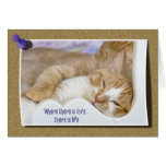 Kitty Love Greeting Card