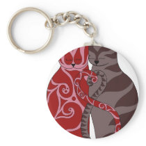 Kitty Love Keychain