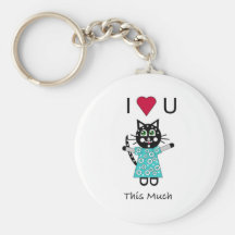 Kitty Love Keychains