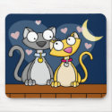 Kitty Love Mouse Pad mousepads by wislander Kitty Love Mouse Pad mousepads