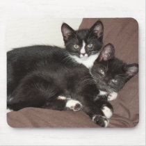 Kitty Love mousepads by dawnmcininch Kitty Love mousepads
