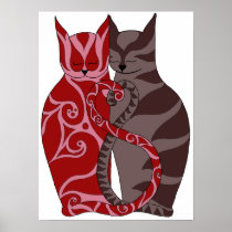 Kitty Love Posters