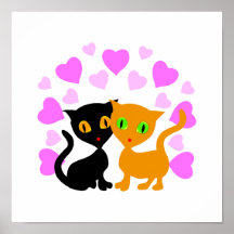 Kitty Love Poster