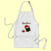 Kitty Loves Presents aprons