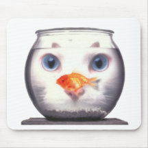 Kitty Lunch Mousepads