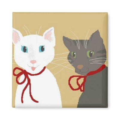 Kitty Magnet by disgustedcats