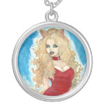 Kitty Necklace necklaces by ArtofJamesAdams Kitty Necklace necklaces