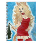Kitty Notebook notebooks by ArtofJamesAdams Kitty Notebook notebooks