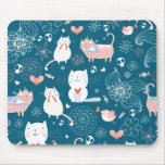 Kitty Pattern one Mousepad
