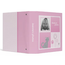 Kitty - pink binder binders