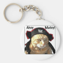 Kitty Pirate Key Chains