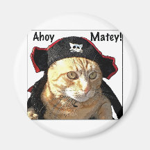Kitty Pirate Magnet