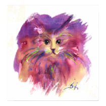 KITTY PORTRAIT posters by bulgan_lumini KITTY PORTRAIT posters