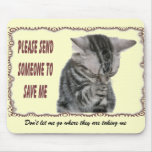 Kitty Prayer Mousepad