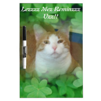 Kitty Reminzzzz Erase Board ! dry erase boards