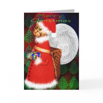 Kitty Santa template cards by cardtricks Kitty Santa template cards