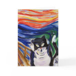 Kitty Scream Greeting Card