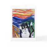 Kitty Scream Greeting Card