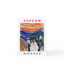 Kitty Scream Note Card with Scream Text