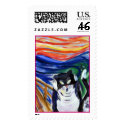 Kitty Scream Stamp
