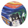 Kitty Scream with Scream Text Sticker