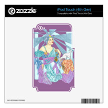 Kitty Selene Decal For iPod Touch 4G