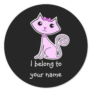 Kitty sticker