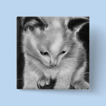 Kitty toy kitten Button buttons
