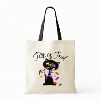 Kitty Trick or Treat Bag bag