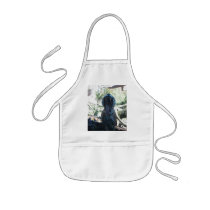 Kitty wants some food! apron