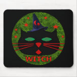 Kitty Witch Mouse Pads