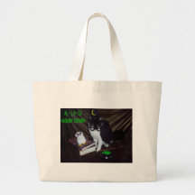 KITTY WIZARD TOTE BAG