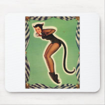 Kitty Woman Mousepad