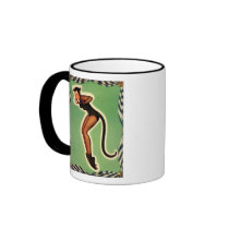 Kitty Woman Coffee Mugs