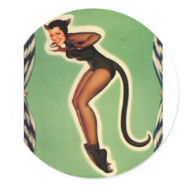 Kitty Woman Sticker
